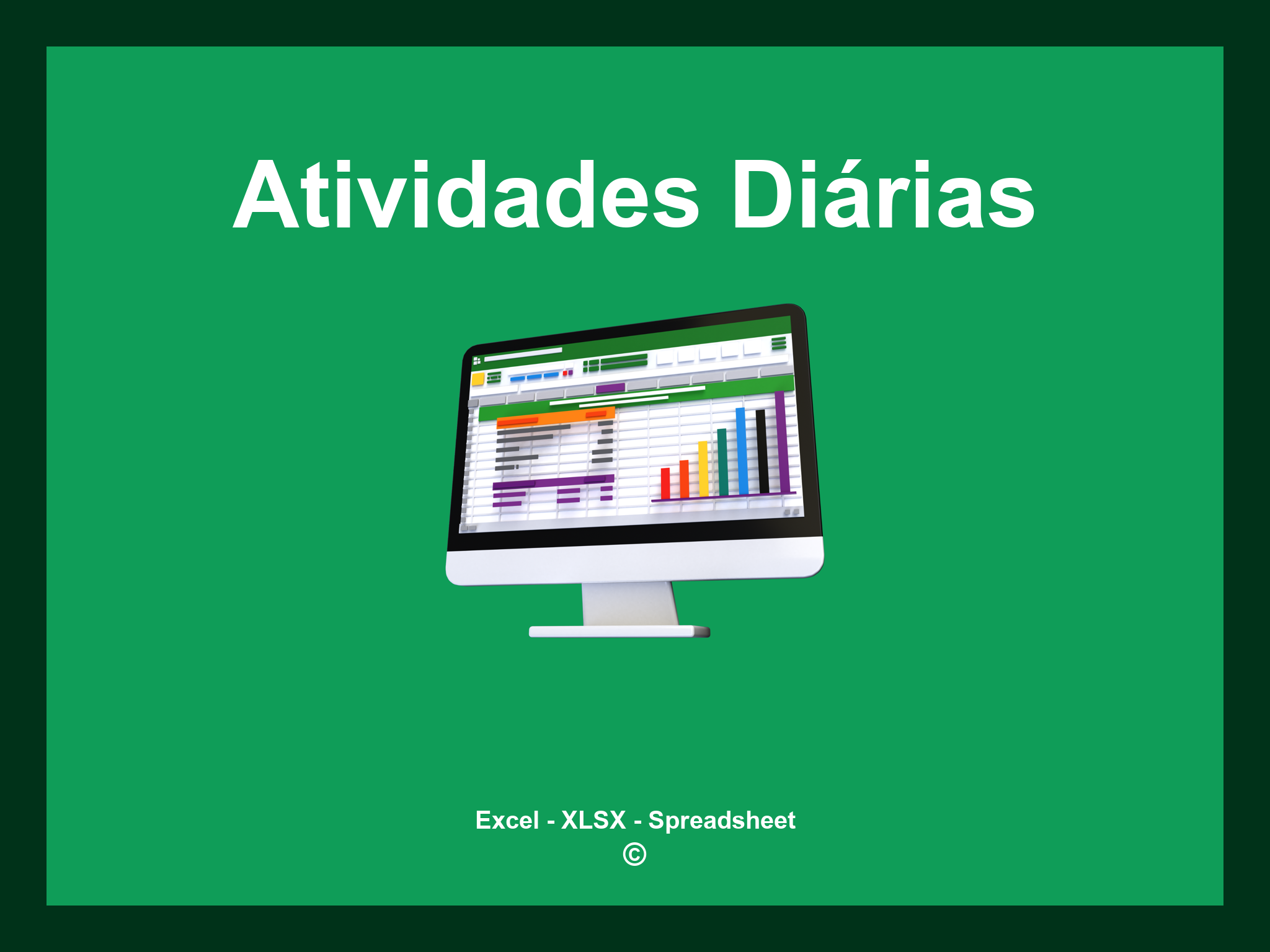 Planilha De Atividades Diárias Excel