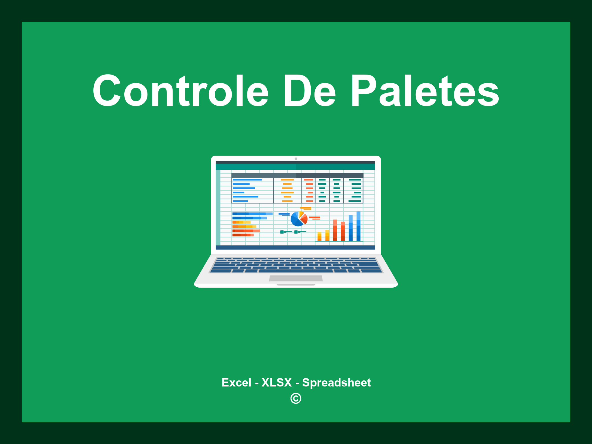 Planilha Controle De Paletes Excel